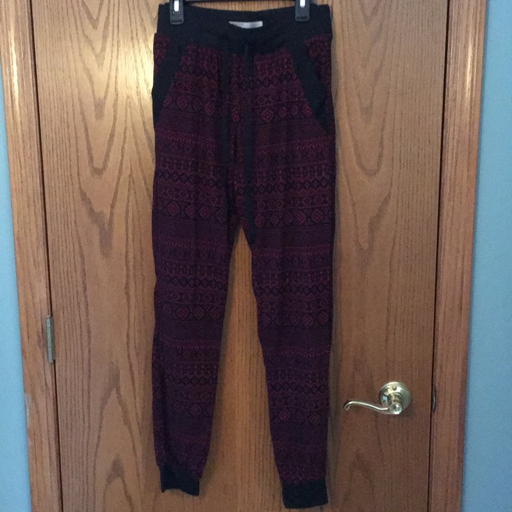 Soft Aztec joggers